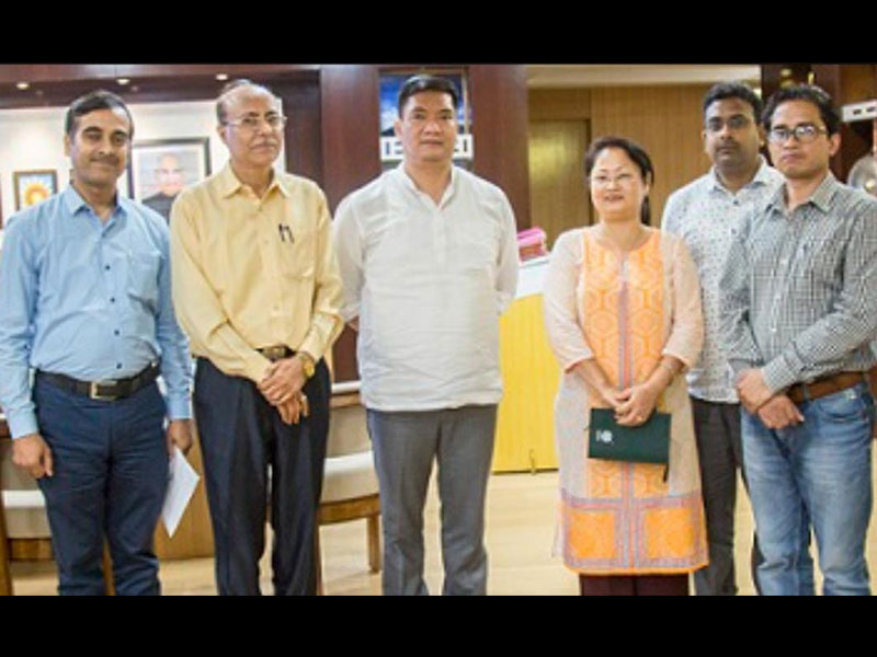 Dr.Saibal with Mr. Pema Khandu, CM, Arunachal Pradesh